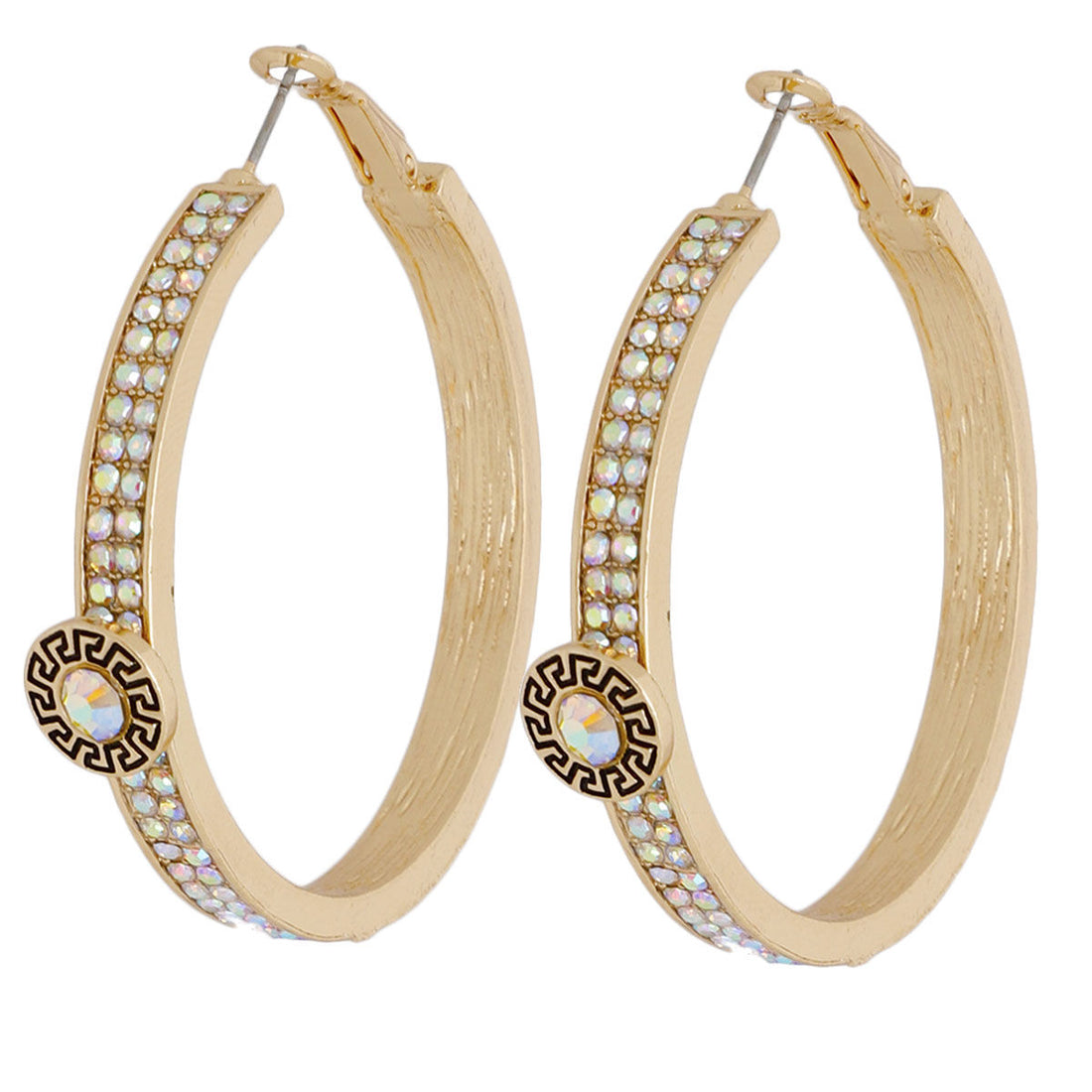 Aurora Borealis Accents - Bespoke Hoops