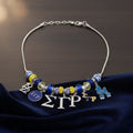 SGRHO Snake Chain Luxe Bead and Charm Necklace
