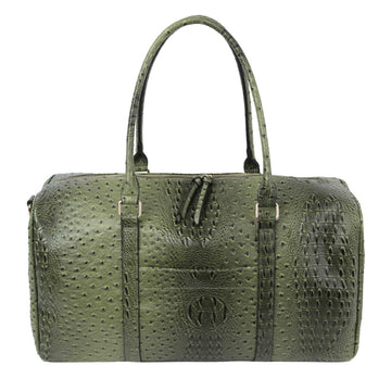 Duffel XL Olive Ostrich Overnight Weekender Bag