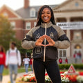 DST Greek Apparel 3XL Black Windbreaker Jacket
