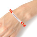 Coral Follow your Heart Bracelet